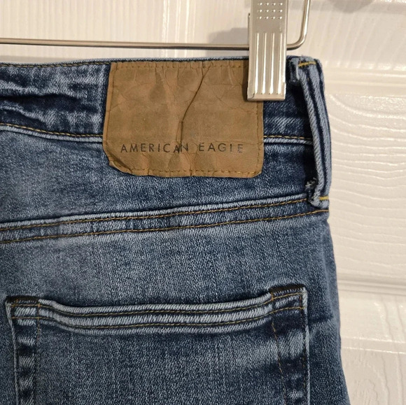 American Eagle Next Level Airflex Men's Boys Jeans 28/32 Small Straight Leg - Picture 10 of 14